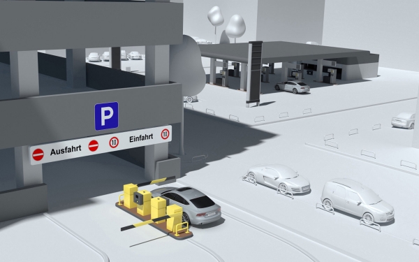 Paga el parking de forma inalámbrica con Audi